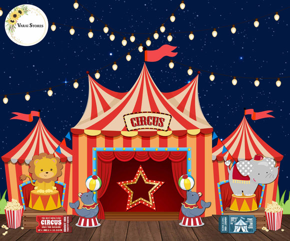 Carnival Tent - Fabric (5x4) Feet